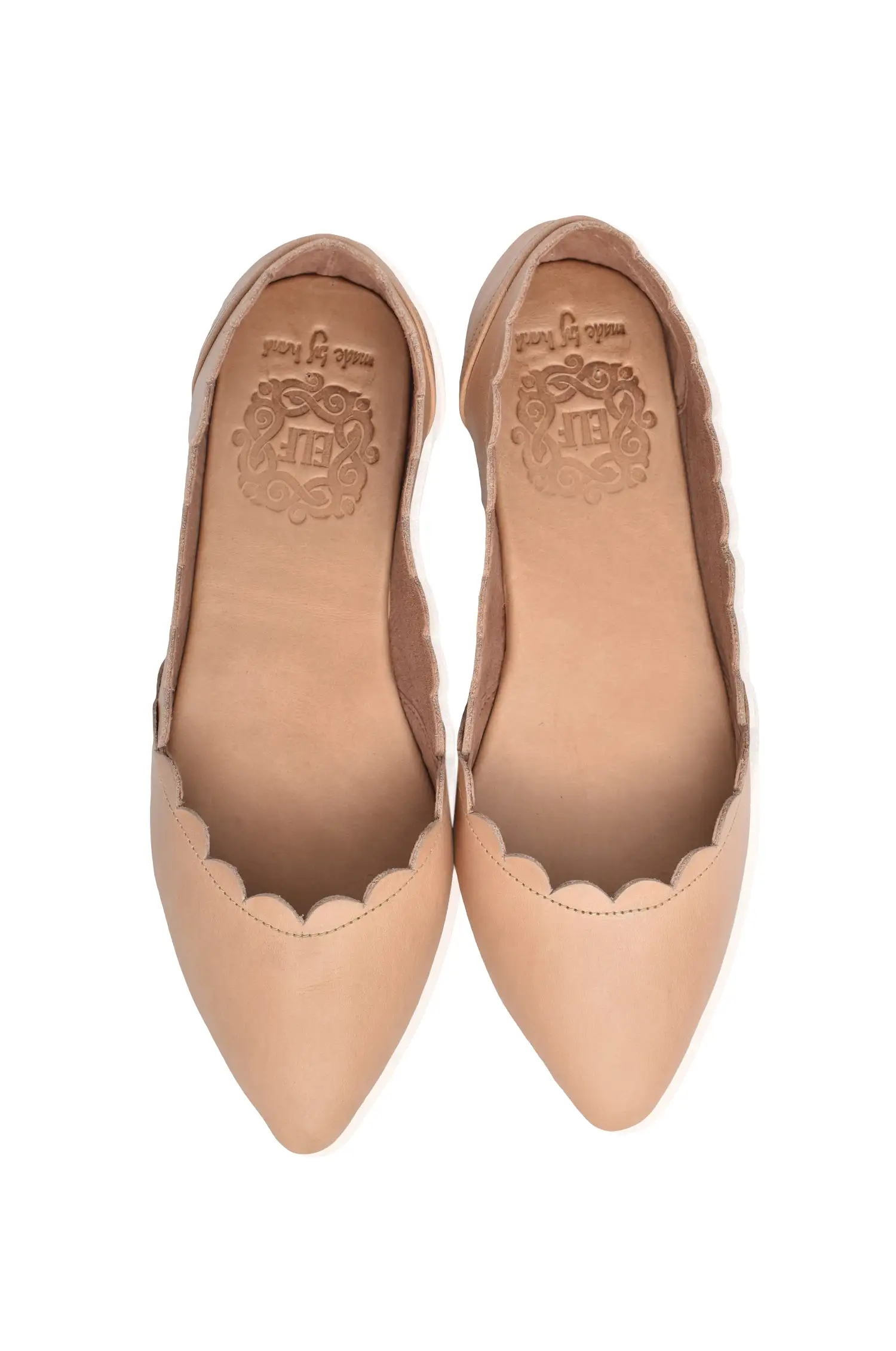 Valentina Leather Ballet Flats