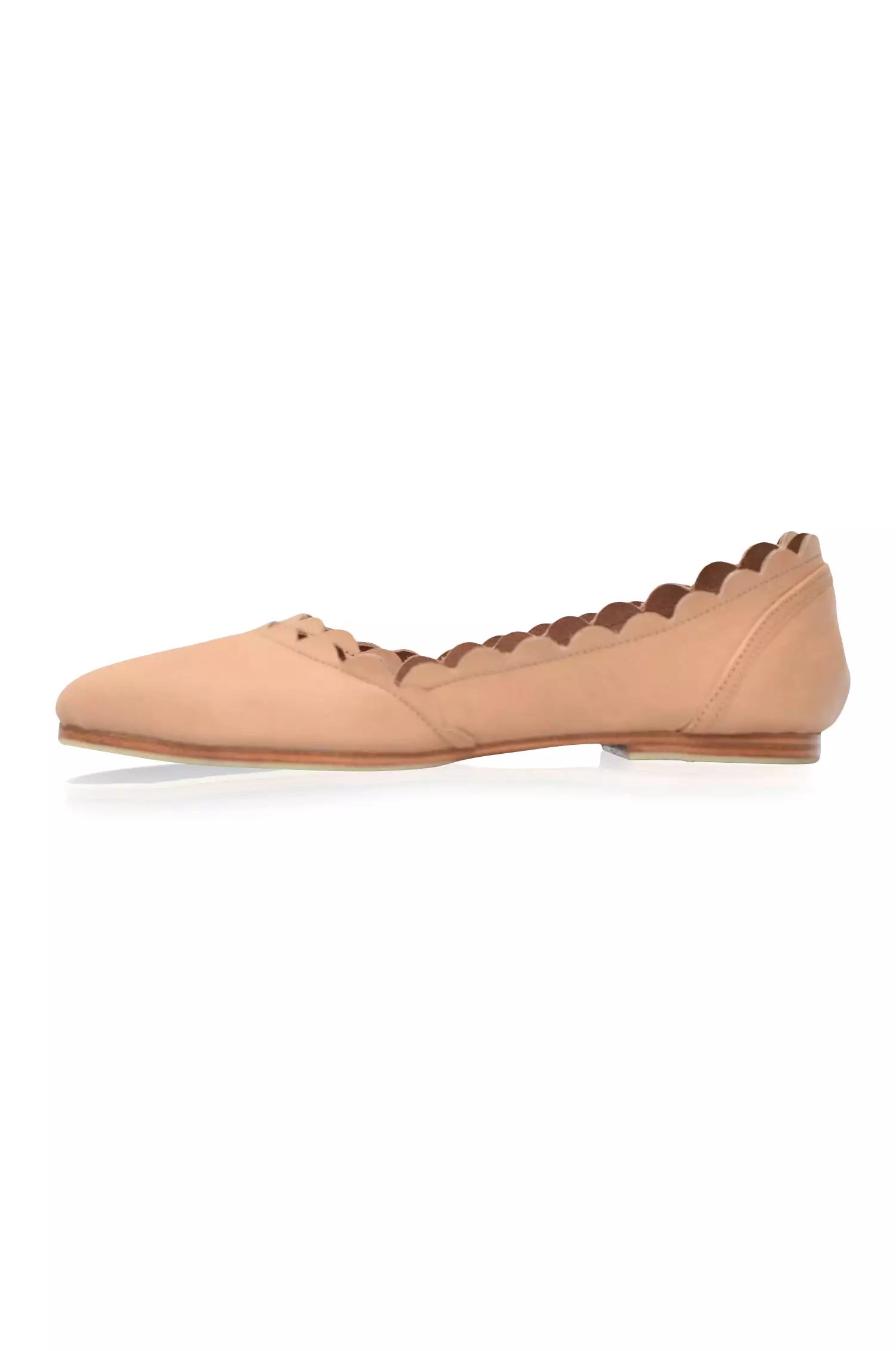 Valentina Leather Ballet Flats