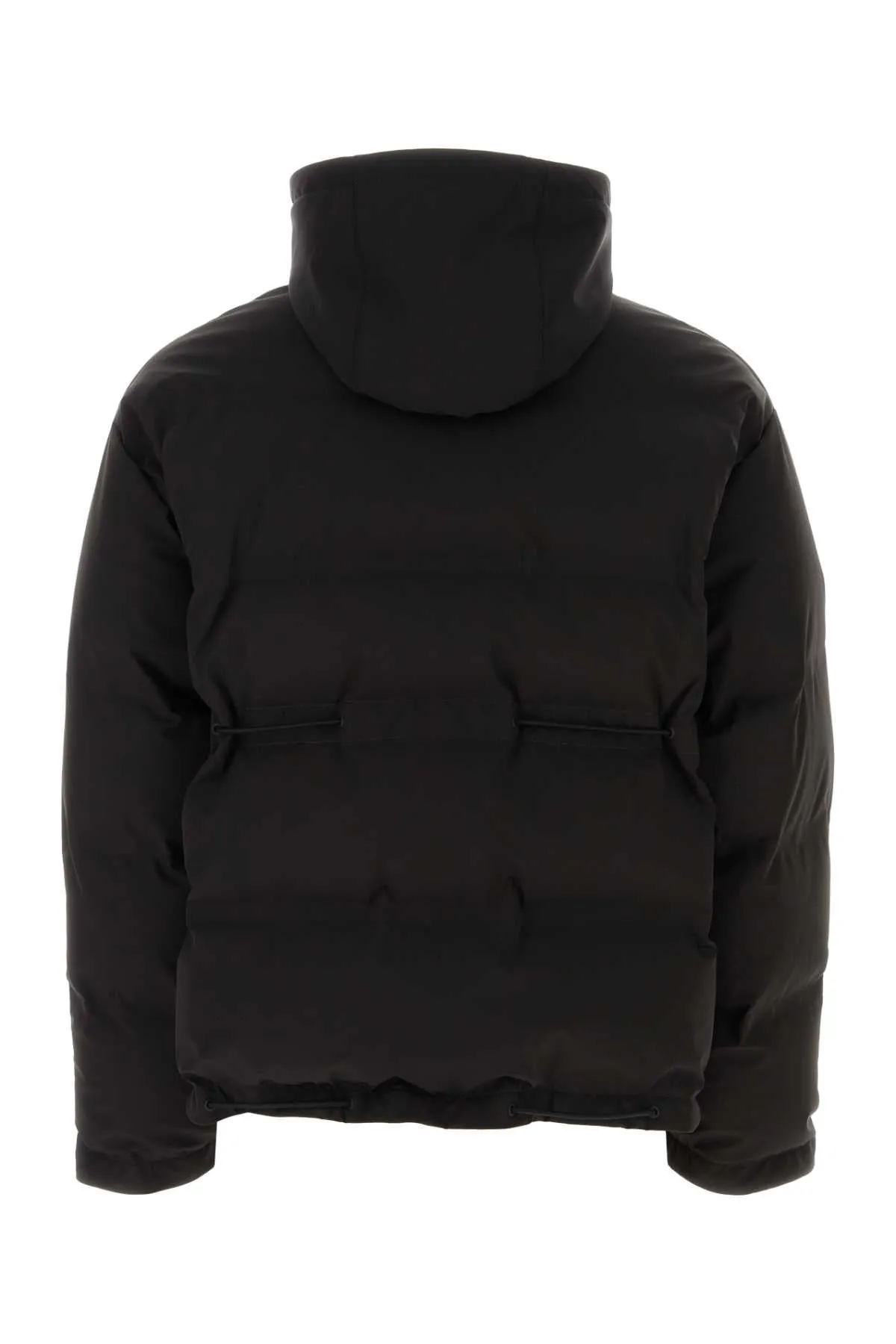 Valentino Garavani Black Stretch Nylon Blend Padded Jacket