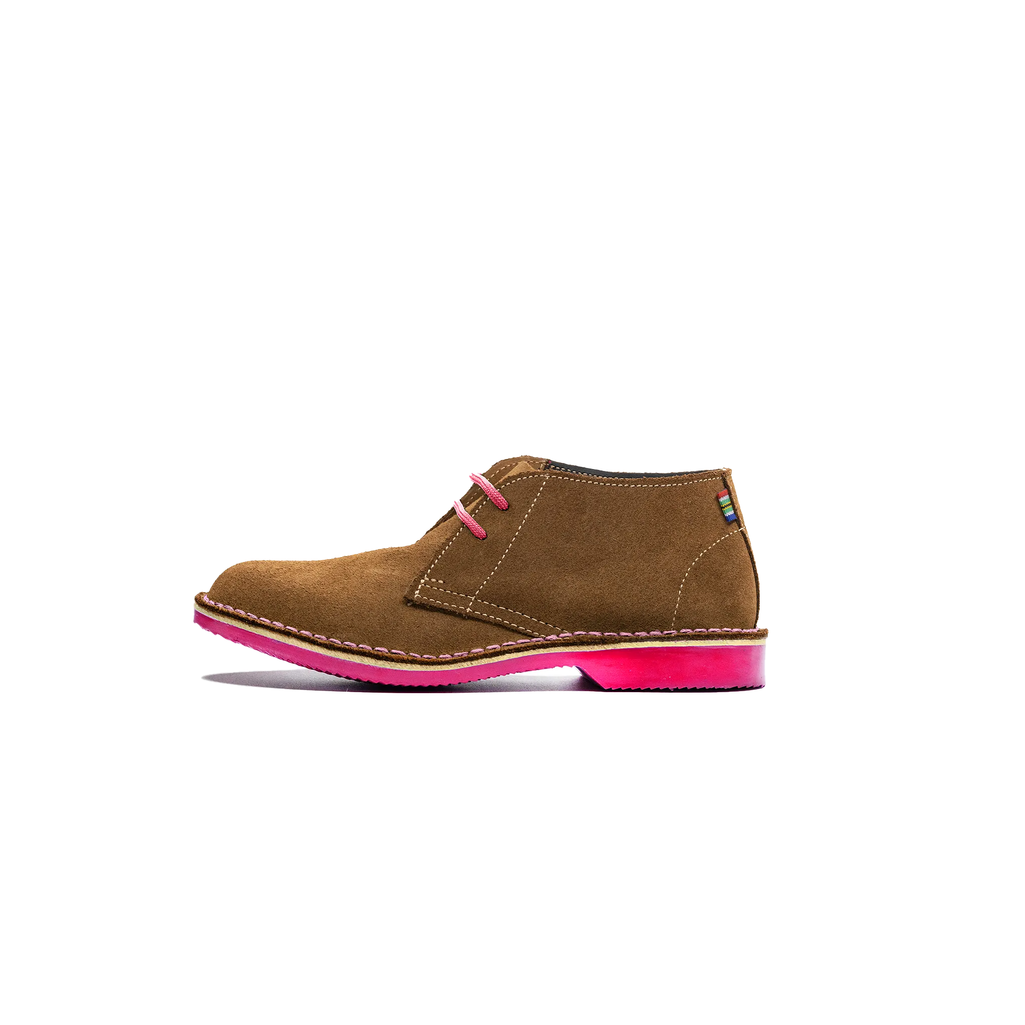 VELDSKOEN HERITAGE HADEDA (HOT PINK SOLE - LEATHER SHOE)