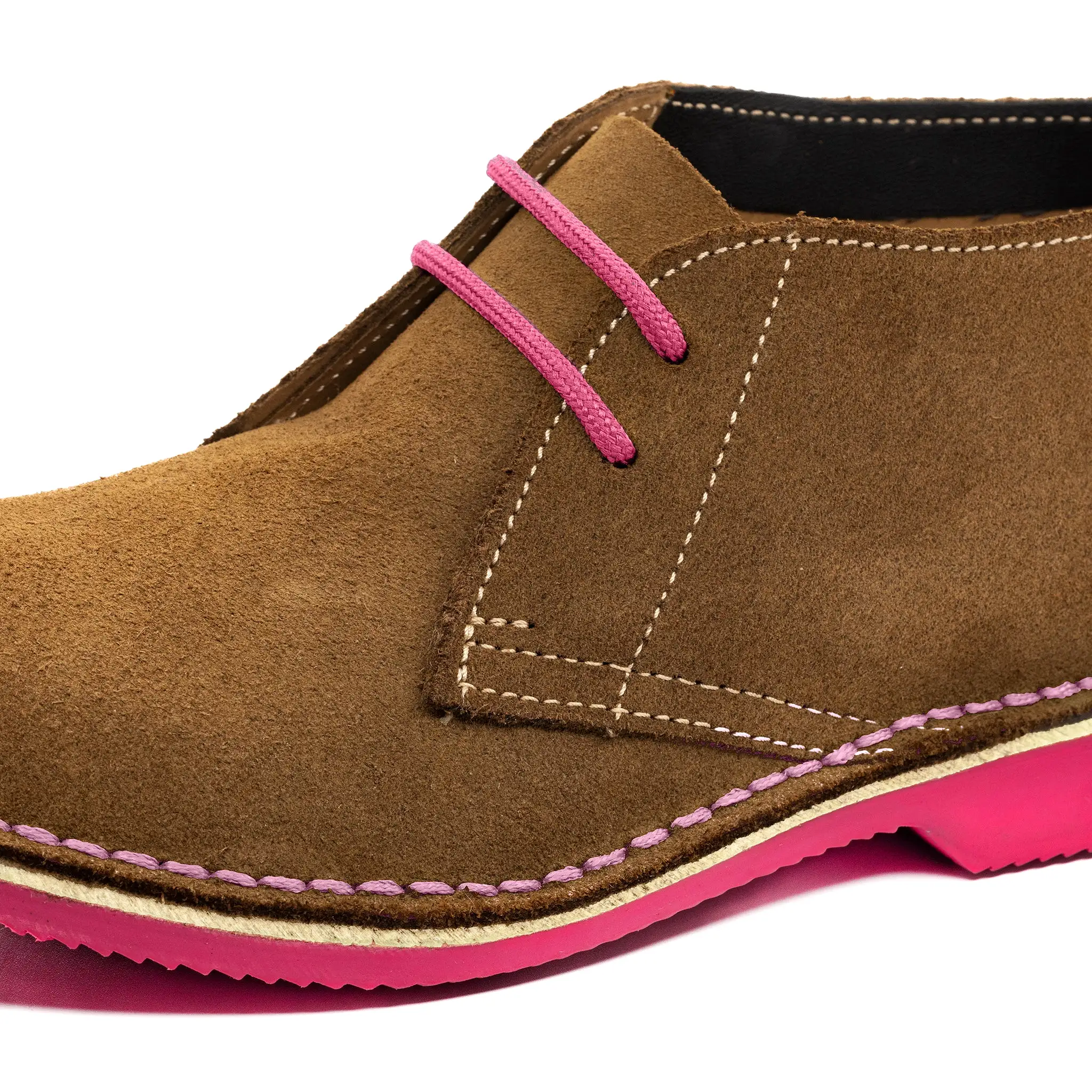 VELDSKOEN HERITAGE HADEDA (HOT PINK SOLE)