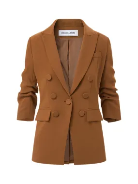 Veronica Beard Tomi Jacket in Deep Ochre