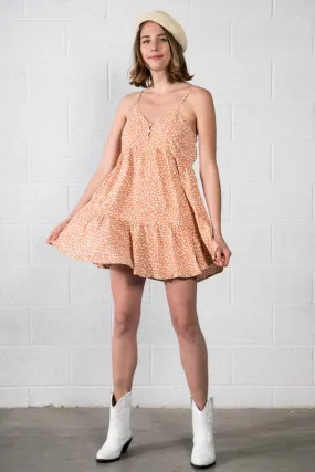 Very J Peach Dress