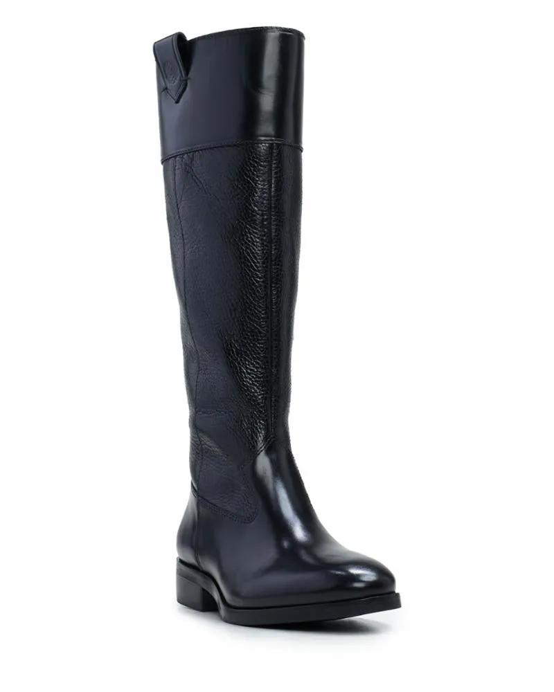 Vince Camuto SELPISA BLACK/COW DERBY BURNISHED TUMB