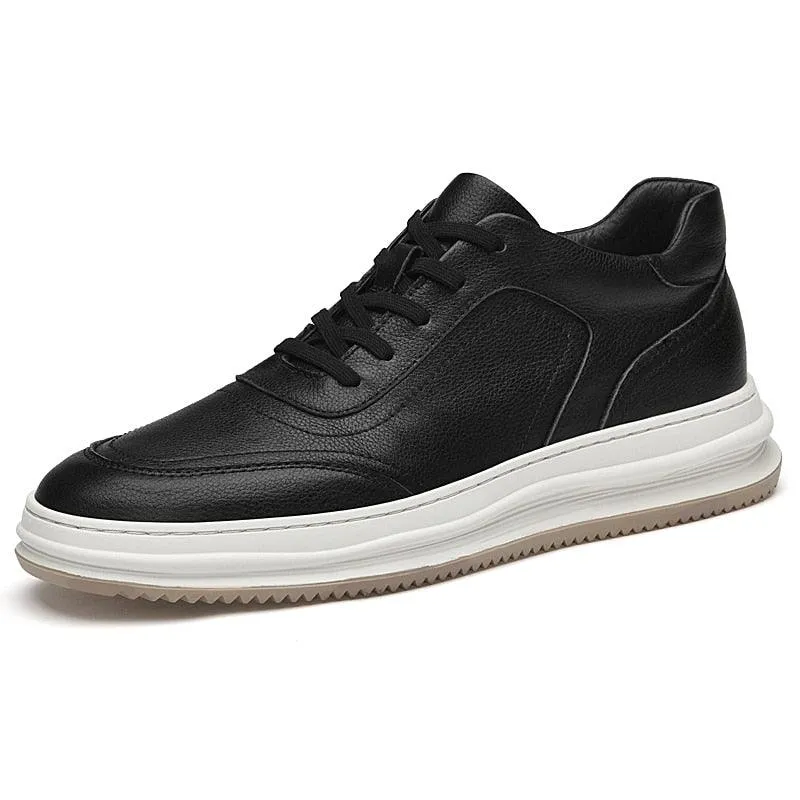 Vulcanized Leather Men's Casual Shoes - Sneakers GW434