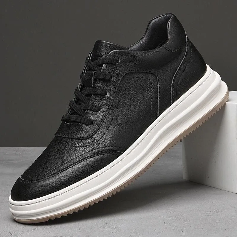 Vulcanized Leather Men's Casual Shoes - Sneakers GW434