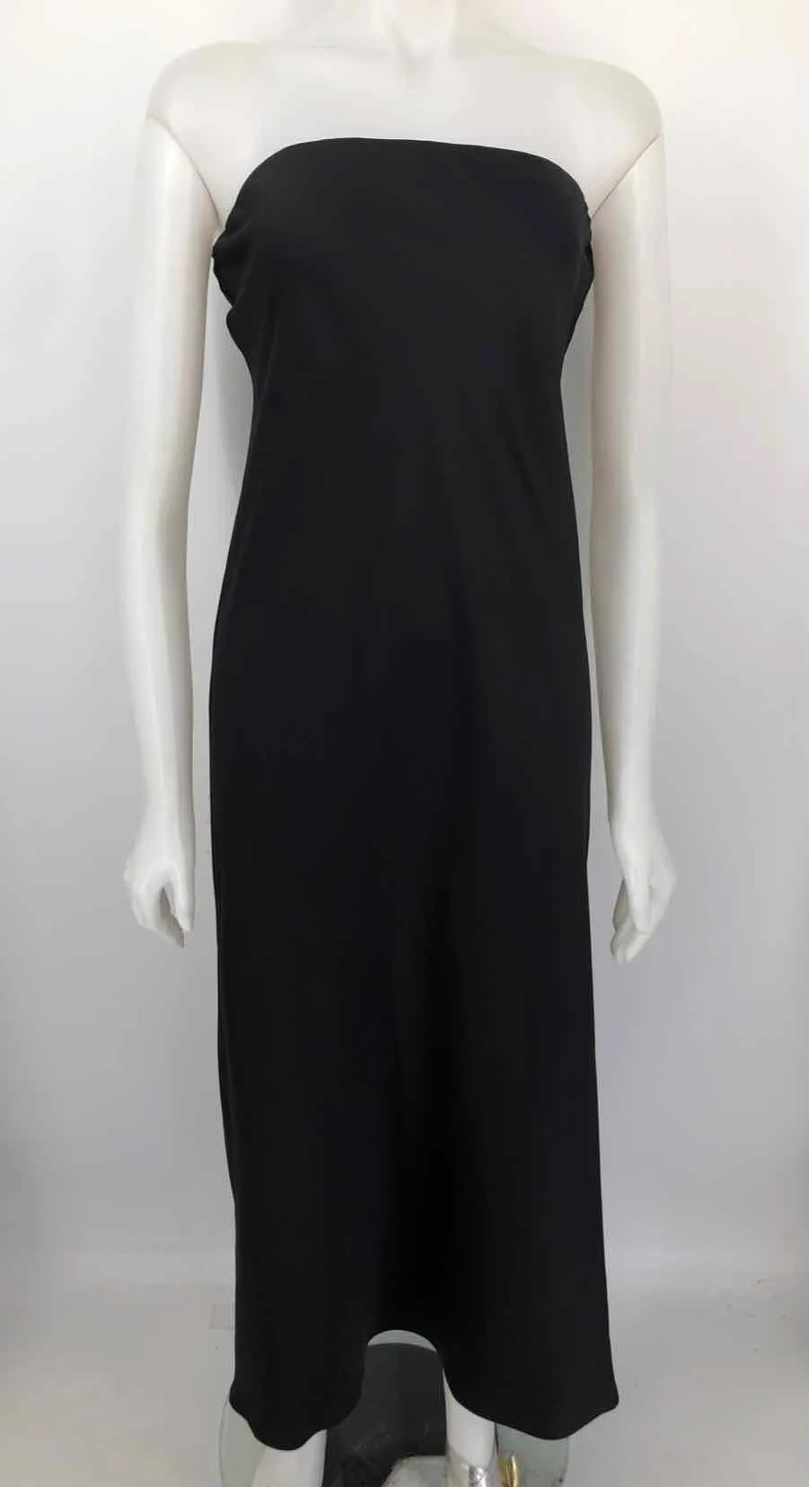 WAYF Black Strapless Size SMALL (S) Dress