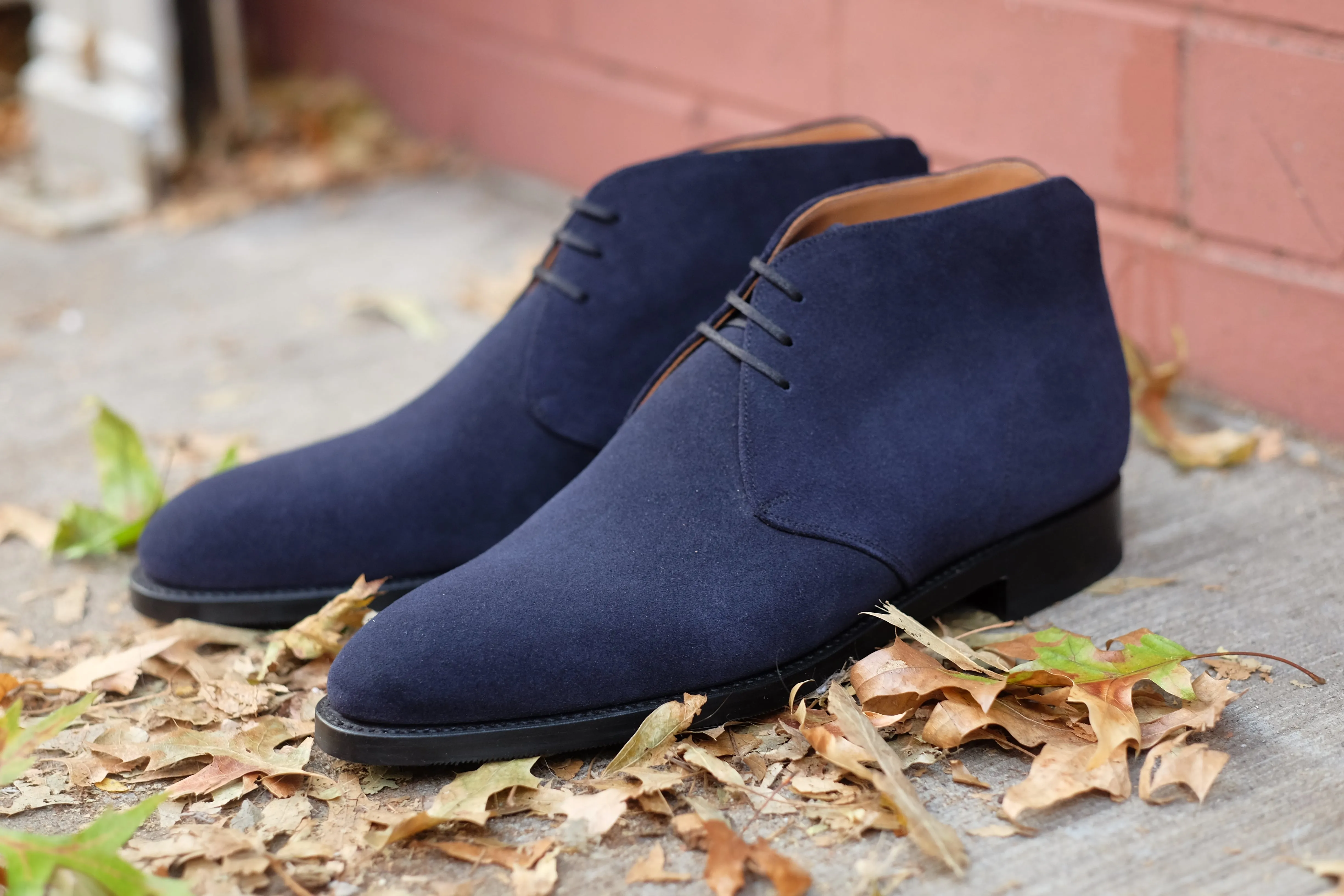 Whatcom - Dark Sapphire Suede