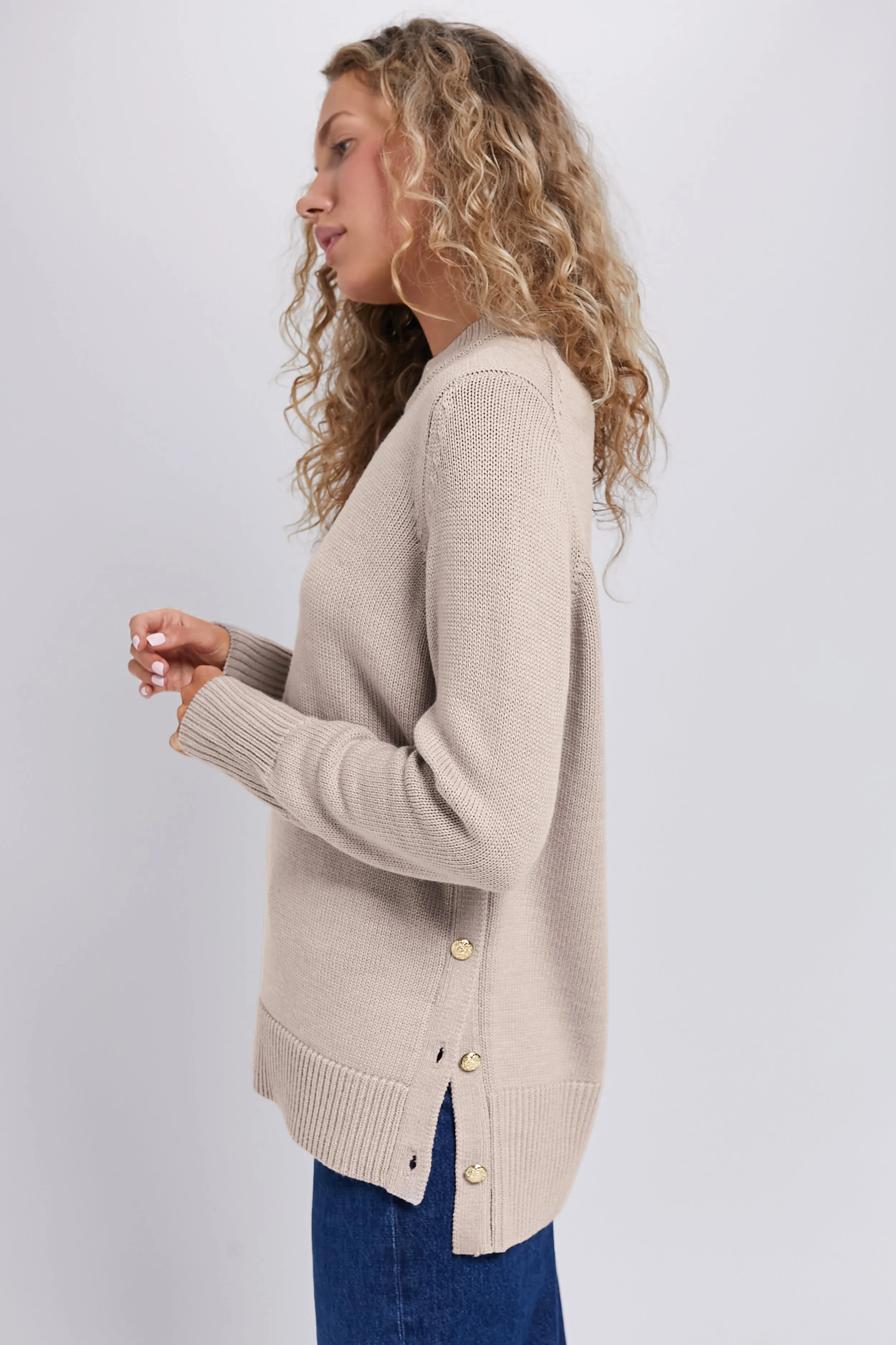 Wheat Bexley Sweater