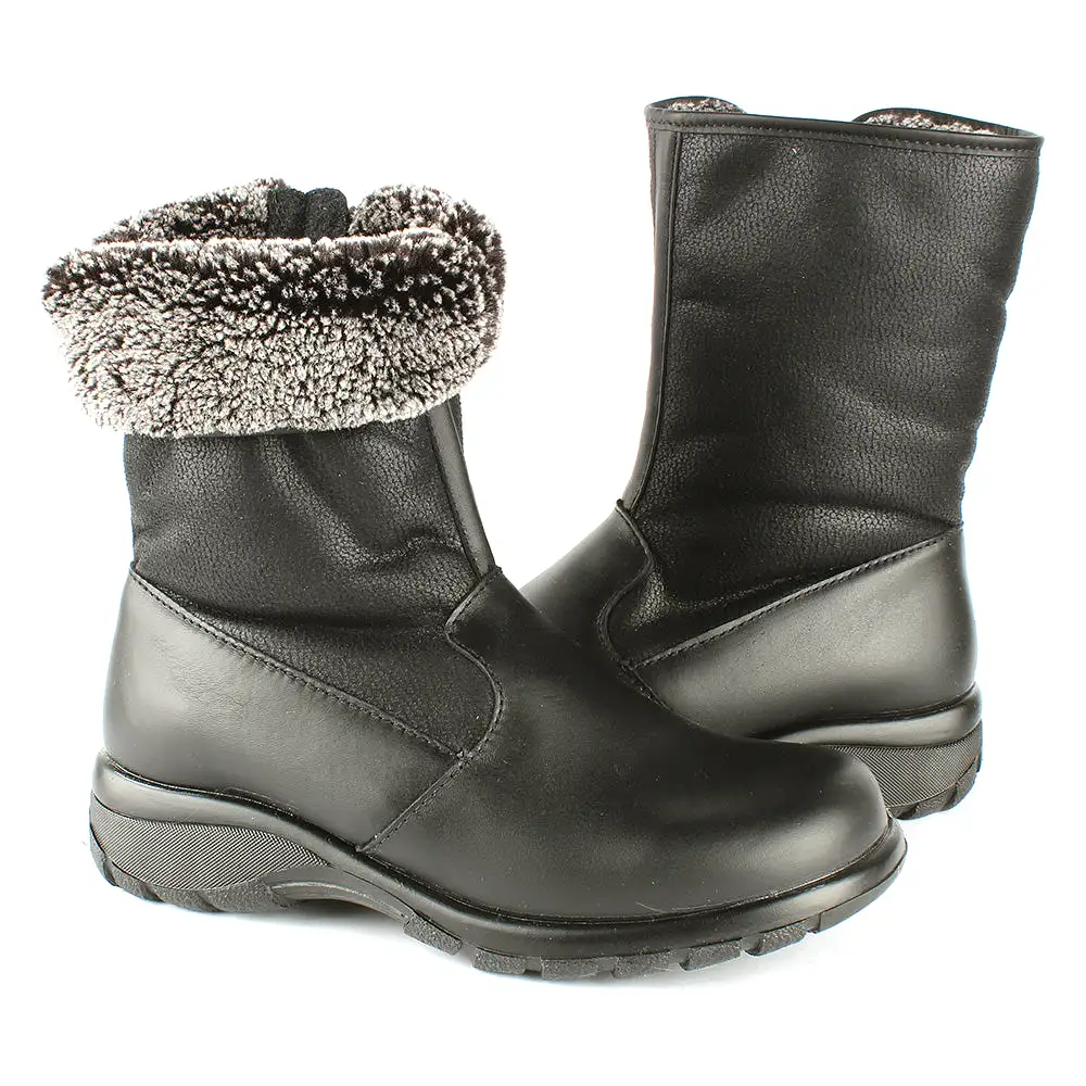 Women's Shield Boot Black